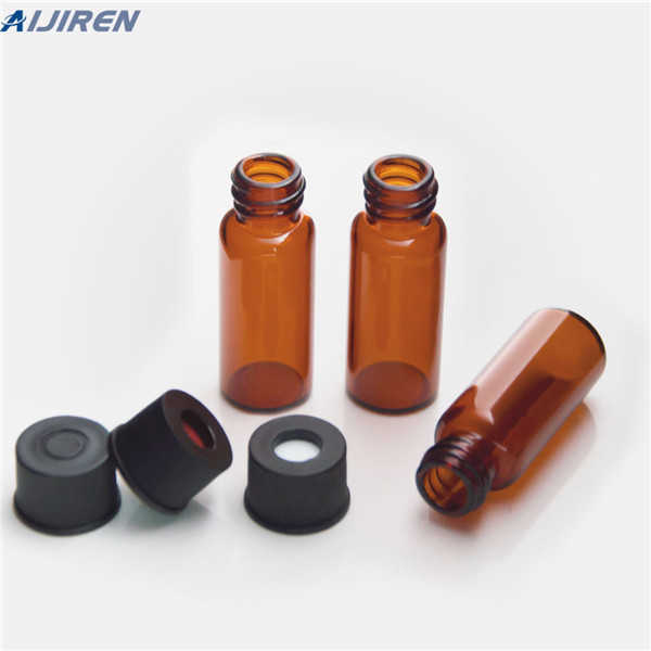 Thermo Fisher 2 ml vials with caps in amber for liquid autosampler with high quality